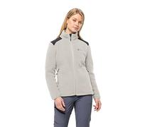 Jack Wolfskin Kammweg Polar FZ W Chaqueta, Paloma, S Mujer, Paloma, S