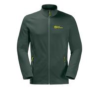 Jack Wolfskin Kolbenberg FZ M Chaqueta, Negro Oliva/Firefly, Hombre