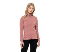 Jack Wolfskin Kolbenberg FZ W - Chaqueta de Forro Polar, Rubor Powder, L para Mujer, Rubor en Polvo, L