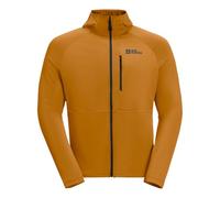 Jack Wolfskin Kolbenberg Hooded FZ M Chaqueta, Azaflower, Medium Hombres