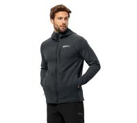 Jack Wolfskin Kolbenberg Hooded Fz M - Chaqueta de forro polar, Phantom, XXL para hombre, verde oscuro, XXL