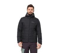 Jack Wolfskin Lapawa Ins Hoody M Chaqueta para hombre, Negro, S