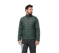 Jack Wolfskin Lapawa Ins JKT M Chaqueta, Oliva Negro, XL Hombre, oliva-negro, XL