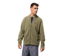 Jack Wolfskin Light Curl JKT M Chaqueta de forro polar, Bay Leaf, m Hombre, Hoja de bahía, M