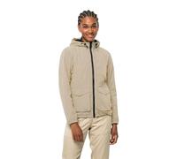 Jack Wolfskin Lightsome Wander JKT W Softshell - Chaqueta para mujer, color blanco pimienta, XS, Pimienta Blanca, XS