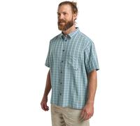 Jack Wolfskin Meseta Shirt M camisa hombre - Check Dark Navy - M