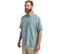 Jack Wolfskin Meseta Shirt M camisa hombre - Check Dark Navy - S