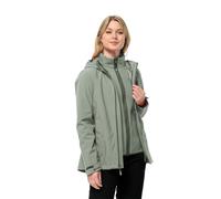 Jack Wolfskin Moonrise 3 en 1 chaqueta a prueba de viento impermeable