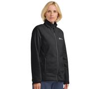 Jack Wolfskin Moonrise FZ W Chaqueta de Forro Polar, Negro, Small Mujeres