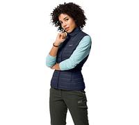 Jack Wolfskin mujer Chaleco JWP chaleco de viento Gilet - Night Azul - XS