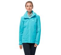Jack Wolfskin Mujer Evandale Impermeable Capucha Luz Chaqueta 45% OFF