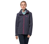 Jack Wolfskin Mujer Evandale Impermeable Capucha Luz Chaqueta 45% OFF