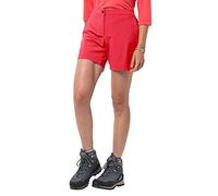 Jack Wolfskin Mujer JWP Shorts W Pantalones Cortos, Tulip Red, Medium