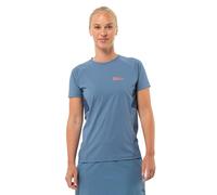 Jack Wolfskin Narrows T W Camiseta, Azul Elemental, XS para Mujer