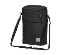 Jack Wolfskin Nine CANS - Bolso bandolera para hombre, color negro, Negro, Einheitsgröße