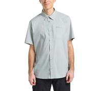 Jack Wolfskin Norbo S/S Shirt M Camisa, Gris Frío a Cuadros, S Hombre, Gris Frío A Cuadros, S