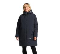 Jack Wolfskin Northern Lite Coat W Abrigo, Azul Marino, M Mujeres