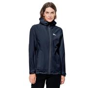 Jack Wolfskin Pack & Go Shell W Chaqueta, Azul Noche, S