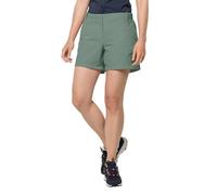 Jack Wolfskin Pack & GO W Pantalones Cortos, Verde Picnic, L, Picnic Green, L