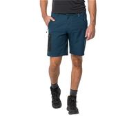 Jack Wolfskin Pantalones Cortos Active Track para Hombre, Dark Sea, 52 (EU), Mar Oscuro