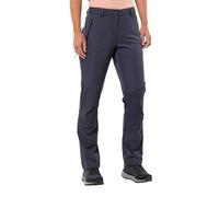 Jack Wolfskin Pantalones de Senderismo Alpine W, Grafito, 42 R para Mujer