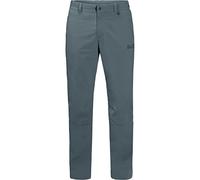 Jack Wolfskin Pantalones de Softshell Activate Light para Hombre, Storm Grey., L-X-Large
