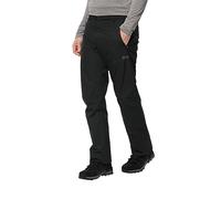Jack Wolfskin Pantalones Parana para Hombre M Pantalones de Senderismo, Negro, 38 Corto