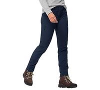 Jack Wolfskin Pantalones Softshell Activate Sky XT Pants W para Mujer, Mujer, Pantalón Softshell., 1505441-1910046, Azul Medianoche, 46