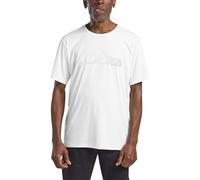Jack Wolfskin Peak Graphic T M Camiseta, Mtn Stark White, Large Hombres