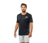 Jack Wolfskin Peak Graphic T M Camiseta, Verde Oscuro, S para Hombre