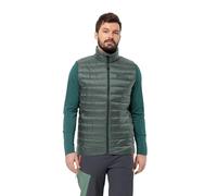 Jack Wolfskin Pilvi Down Vest M Chaleco, Color Verde, S para Hombre
