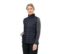 Jack Wolfskin Pilvi Down Vest W Chaleco de plumón, Azul Noche (Night Blue), XXL para Mujer