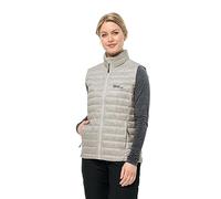 Jack Wolfskin Pilvi Down Vest W - Chaleco de plumón para mujer, rojo mineral., S