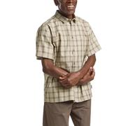 Jack Wolfskin Planalto Shirt M Camisa, Check Cold Coffee, Large Hombres