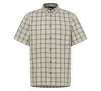 Jack Wolfskin Planalto Shirt M Camisa, Check Cold Coffee, Large Hombres