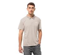 Jack Wolfskin Polo Pikeh M Camiseta, Sea Shell, XXXL para Hombre