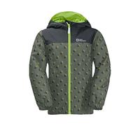 Jack Wolfskin RAINBOW PAW JACKET K, Abrigo Unisexo, thyme green all over,