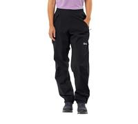 Jack Wolfskin Rainy Days Pantalón 3L W Lluvia, Negro, XXL Mujer, Negro, XXL