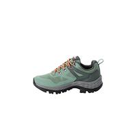 Jack Wolfskin Rebellion Guide Texapore Low WWalking - Tenis para Mujer, Verde De La Pizarra, 41 EU