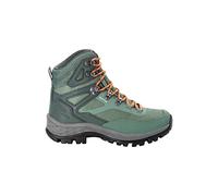 Jack Wolfskin Rebellion Guide Texapore Mid WWalking - Tenis para Mujer, Verde De La Pizarra, 42.5 EU