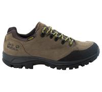 Jack Wolfskin Rebellion Texapore Low M, Zapatillas para Caminar Unisex Adulto, Color Caqui, 44 EU