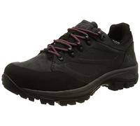 Jack Wolfskin Rebellion Texapore Low W - Zapatillas de Senderismo para Mujer, Gris y Rojo, 40 EU