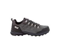 Jack Wolfskin Refugio Texapore Low M, Zapatillas, Hombre, Grey Black, 42.5 EU