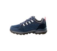Jack Wolfskin Refugio Texapore Low W, Zapatillas para Caminar Mujer, Color Gris Oscuro, 36 EU