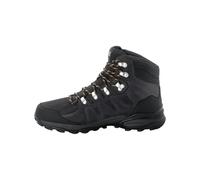 Jack Wolfskin Refugio Texapore Mid M, Zapatillas, Hombre, Phantom Burly Yellow Xt Cuchillo, 45 EU