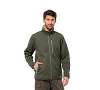 Jack Wolfskin Robson Fjord Jacket - Chaqueta de Forro Polar, Islandia Moss, 3XL para Hombre, Islandia Moss, XXXL