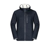 Jack Wolfskin Robson Jacket Chaqueta de Forro Polar, Hombre, Azul Noche (Night Blue), Large