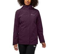 Jack Wolfskin Rotwand - Chaqueta para mujer 3 en 1 Jkt W