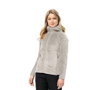 Jack Wolfskin Rotwand Hooded FZ W - Chaqueta de Forro Polar, Paloma, XS para Mujer, Paloma, XS