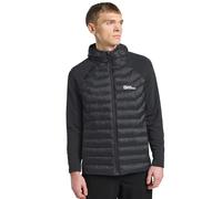 Jack Wolfskin Routeburn Pro Hybrid M, Chaqueta de Forro Polar Hombre, Negro, XL